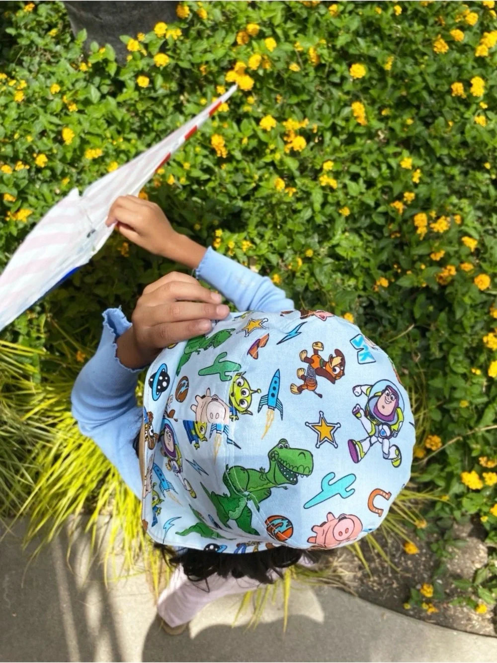 Toy Story Forky Tan Reversible Kids Bucket Hat